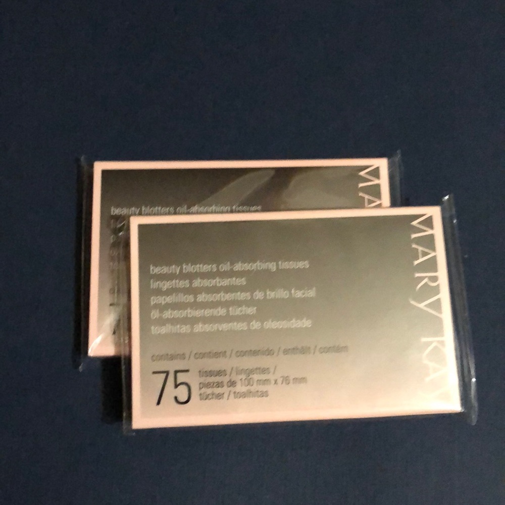 Mary Kay beauty blotter tissues